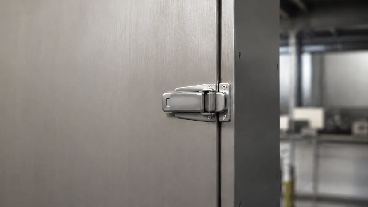 Closed equipment cabinet