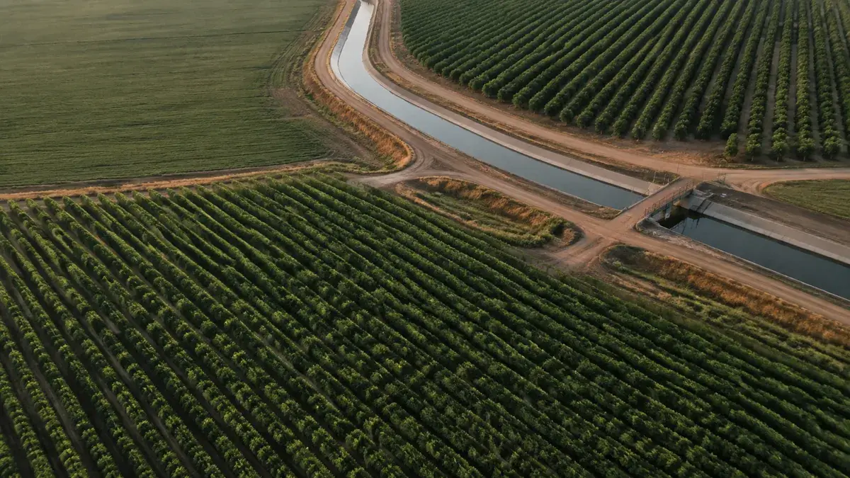 Geometric irrigation patterns